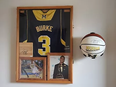 Trey Burke Michigan Wolverines Autographed Package Jersey Basketball Photos • $854.99