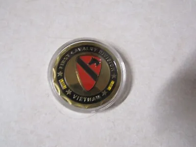 Challenge Coin Sky Troopers First Team 1st Cavalry Division Vietnam • $9.99