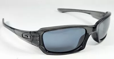 Oakley (4+1)2 Fives Squared Gray Smoke Polarized Sunglasses - No Icons • $9.50