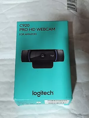 Logitech C920 HD Pro Webcam Full HD 1080p/30fps Video Calling Stereo Audio NEW+ • £64.99