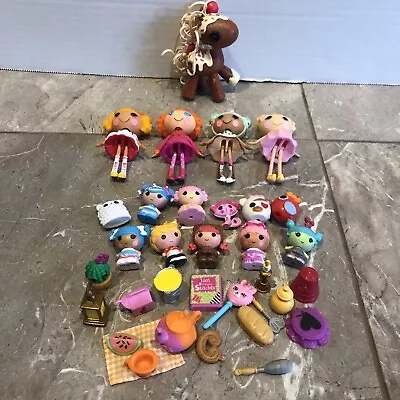 Lalaloopsy Mini Doll Collection Lot With Accessories • $9.99