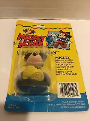 Mickey Mouse Catch’em Bobber Zebco 1994-Free Shipping • $14.75