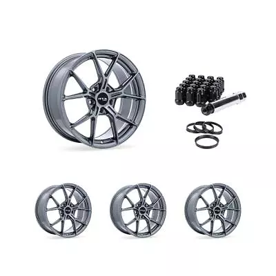 Wheel Rims Set With Black Lug Nuts Kit For 14-16 Acura MDX P920448 18 Inch • $923.44