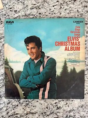 Elvis Presley - Elvis' Christmas Album OG Vinyl LP Camden Mono UC CAL 2428 • $5.59