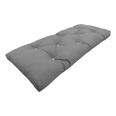 £59.99 • Buy MyLayabout Crumb Futon Mattress | Roll Out Guest Bed | Grey |190cm X 75cm