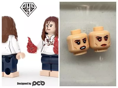 PHOENIX CUSTOMS (PCB) Minifigure: Scarlet Witch (Possessed) + Extra Heads Pack! • £137.34