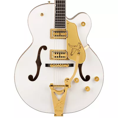 Gretsch G6136TG Players Edition Falcon Hollow Body Guitar - White • $3599.99