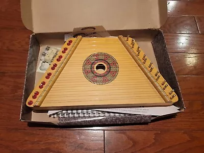 The Music Maker Melody Harp - Award Winning Lap Harp/Zither With 12 Song Sheets  • $30