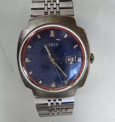 Men's Vintage ORIS 15 Jewels Anti Shock 1950s Swiss Made Mechanical Wristwatch • $175