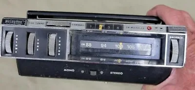 $145 • Buy Vintage FM 8 Track Tape Player Under Dash Car Radio TP-803