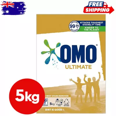 OMO Ultimate Front & Top Loader Washing Powder 5 Kg* • $49.93