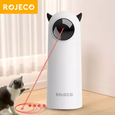 360°Rotating Diamond Laser Pointer Cat Toy Automatic Pet Dog Training Teaser Toy • $47.50