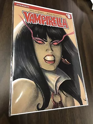 Vampirella #0 Sneak Peek Joseph Michael Linsner 1:50 Cover Dynamite (2017) • $14.99