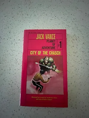 Jack Vance - City Of The Chasch - Planet Of Adventure #1 - Ace Books PB 1968 • £8.95
