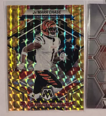 2023 Panini Prizm Mosaic Jamarr Chase 5 Card Lot! Yellow Reactive! Bengals • $4.99