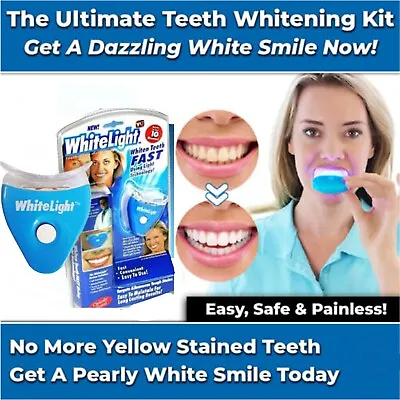 $17.99 • Buy #1 New Teeth Whitening Kit Safe Led White Tooth Clean Gel  Dental Strength