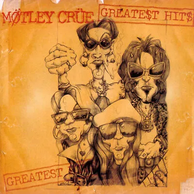 MOTLEY CRUE Greatest Hits BANNER HUGE 4X4 Ft Fabric Poster Tapestry Flag  • $24.99