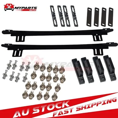 $133.25 • Buy Roof Rack Rail Brackets For Roof Channel Suits Hilux Triton D-Max Ranger Navara