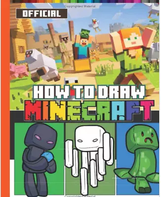 How To Draw Minecraft Training Meditation Anti-Stress Creative Gift Kids Fun • £9.99