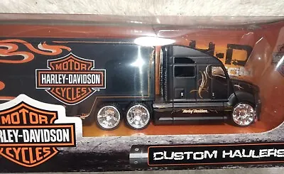 Maisto 1:64 Custom Hauler Harley Davidson Transporter Factory New Sealed!!!!!!!! • $25.99