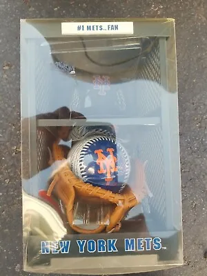 Vintage New 2007 Rawlings NY Mets Baseball Collectible Team Locker Set InBox MLB • $64.99