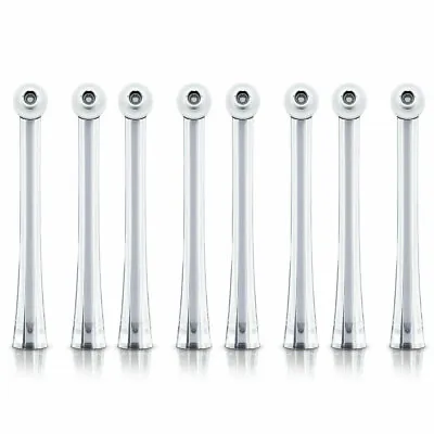 $99 • Buy 8pc Philips HX8032/05 Replacement Nozzle Dental Heads For AirFloss Ultra Silver