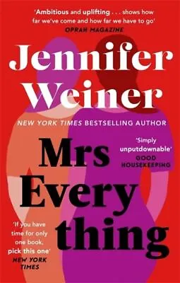 Mrs Everything By Jennifer Weiner (Paperback / Softback) FREE Shipping Save £s • £3.27