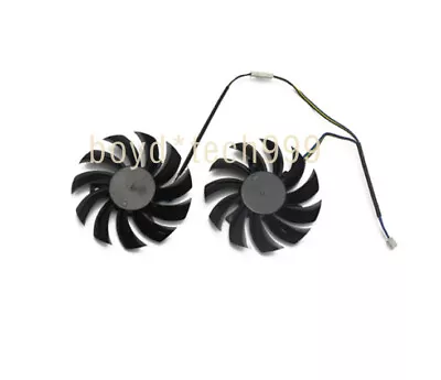 PLD08010S12HH 2psc 75MM Cooler Fan For MSI GeForce GTX 580 570 560 560Ti 465 • $10.54