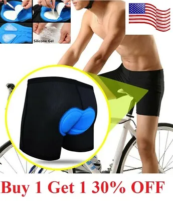 Men Women Cycling Shorts Bicycle Bike Underwear Pants  With Sponge Gel 3D Padded • $11.79