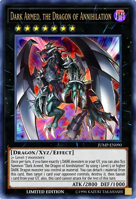 Yugioh Dark Armed The Dragon Of Annihilation Ultra 1st Near Mint Jump-en090 • £22.99