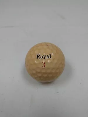 Vintage Royal Master #3 Golf Ball; Vintage Golf Collectible • $8