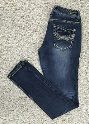 Vanity Women's Low Rise Size 27  Stretch Skinny Denim Jeans  (27x33) • $19.99