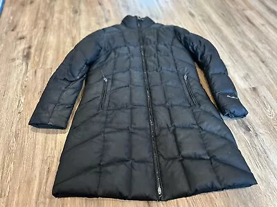 Eddie Bauer Down Parka EB550 BlackPuffer Jacket Womens SizeLarge PREOWNEDDefects • $35