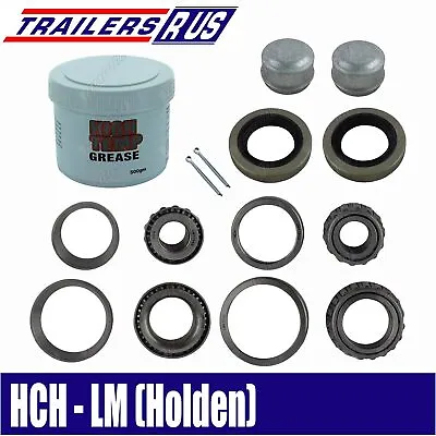 Car Box Trailer Wheel Bearings Kit Holden LM Type Bearings Includes Grease • $34.95