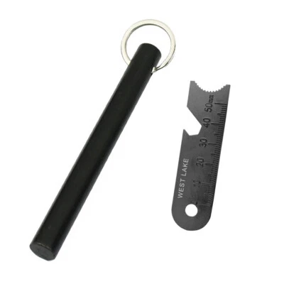 $8.99 • Buy Large 5  Ferrocerium Rod Flint Fire Starter With Carbon Steel Scraper Camping