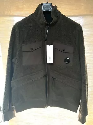 CP Company Sherpa Fleece Reversible Jacket BNWT  XXXL Size 58 26P2P • £180