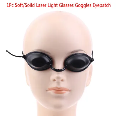 Protective Soft/Solid Eyepatch Laser Light Glasses Safety Goggles IPL Clin-wq • £4.85