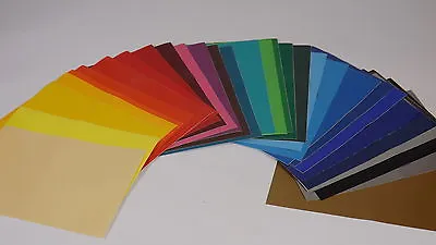 100 X A4 Sheets Of Self Adhesive Vinyl Any Colour Sign Making Vinyl Craft Robo • £103.10