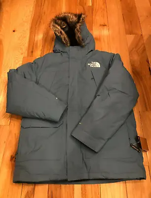 The North Face McMurdo 600 Down Parka Insulated Jacket Storm Blue Men's XXL • $229.99