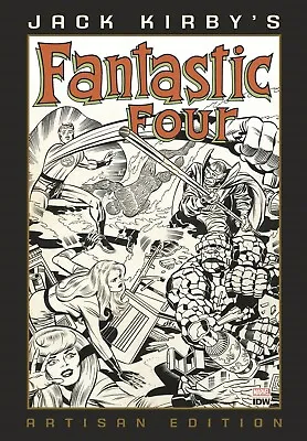 JACK KIRBY'S FANTASTIC FOUR ARTISAN EDITION GRAPHIC NOVEL Marvel Comics IDW TPB • $39.98
