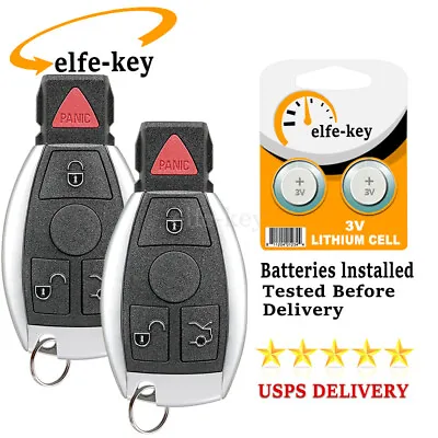 2 Remote Key Fob 4B IYZ3312 For Mercedes Benz C230 2000 2002 2003 2004 2005 2006 • $31.29