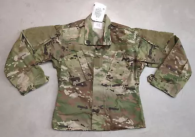 New US Military ARMY ACU OCP Scorpion Camo Coat Shirt Blouse X-Small X Short • $32.50