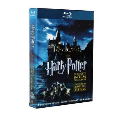 Harry Potter 8-Movie Collection Blu-Ray Disc Box Set Brand New Sealed • $25.89