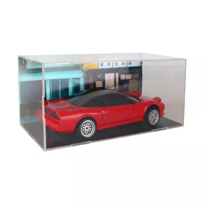 1/18 Scale Diecast Model Car Display Case Garage For Model Display Diorama • $28.03