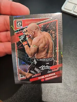 2022 Donruss Optic UFC MARK COLEMAN /39 BLACK/VELOCITY/PRIZM #97 • $19.99