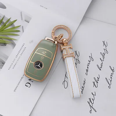 TPU Silicone Car Key Fob Case Cover Keychain For Mercedes Benz A S C E G M Class • $10.44