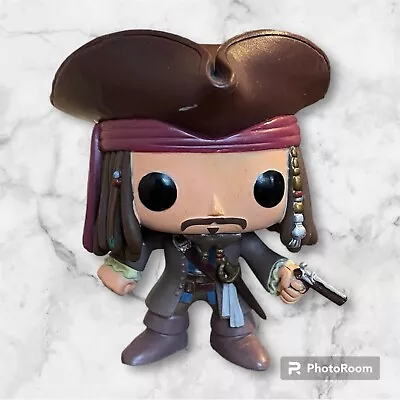 Funko POP! Disney Figure Pirates Captain Jack Sparrow #48 Vaulted Loose • £9.50