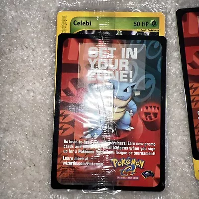 Celebi - Black Star 50 Pokémon 4 Ever Movie Promo - SEALED - WOTC Vintage E-read • $27.99