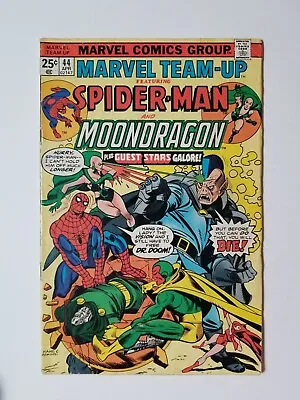 Marvel Team-Up #44 (1976 Marvel Comics) Spider-Man Moondragon ~ VG Combine Ship • $2.99