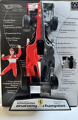 Very Rare Michael Schumacher 1/18 Ferrari 248 Anatomy Of A Champion 2006 • $155.99